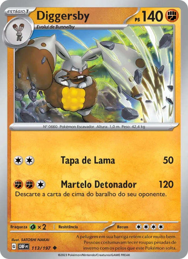 Diggersby Obsidiana em Chamas 113/197