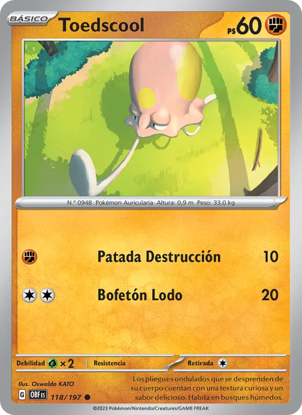Toedscool Llamas Obsidianas 118/197