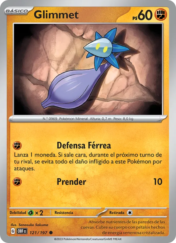 Glimmet Llamas Obsidianas 121/197