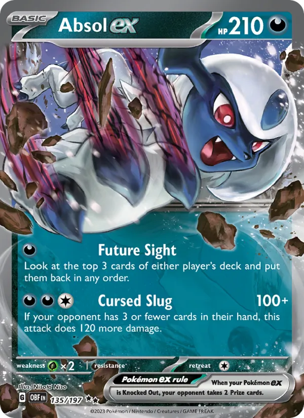 Absol ex Obsidian Flames 135/197