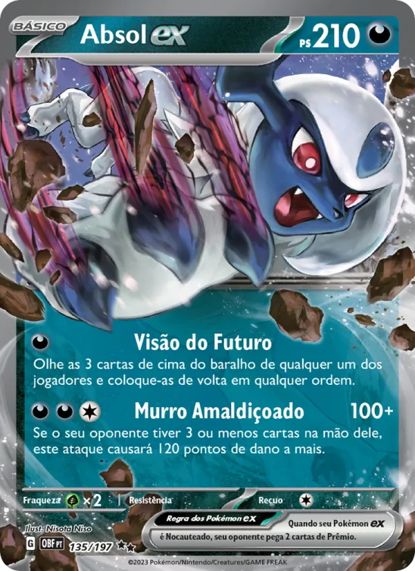 Absol ex Obsidiana em Chamas 135/197