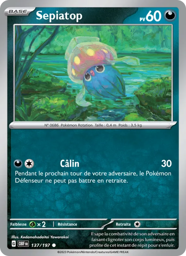 Sepiatop Flammes Obsidiennes 137/197