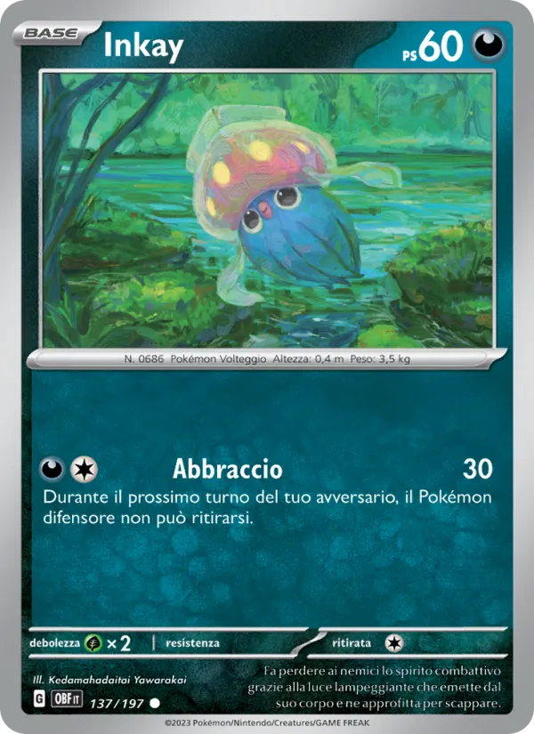 Inkay Ossidiana Infuocata 137/197