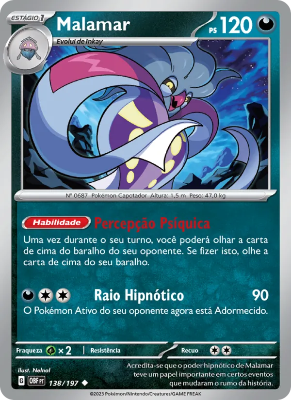 Malamar Obsidiana em Chamas 138/197