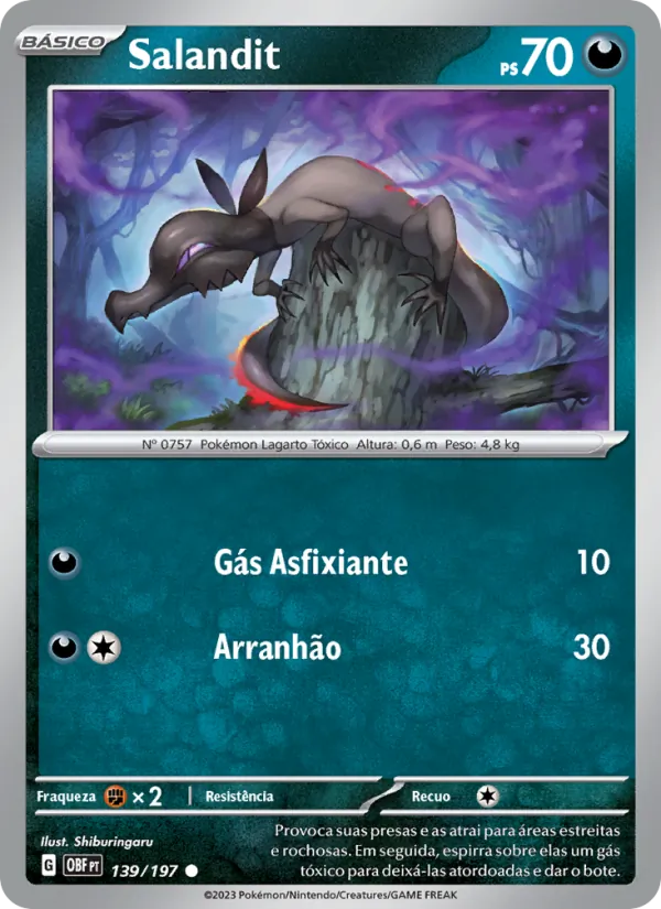 Salandit Obsidiana em Chamas 139/197