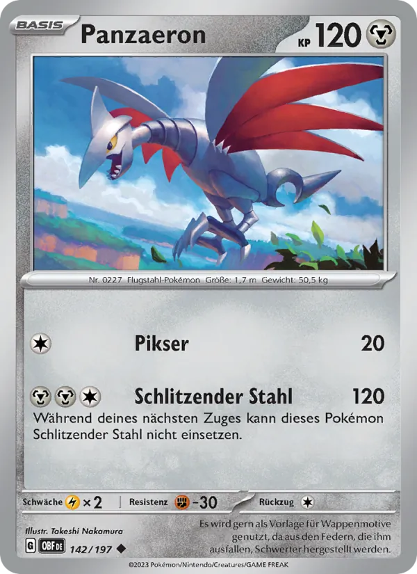 Panzaeron Obsidian Flammen 142/197