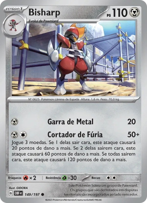 Bisharp Obsidiana em Chamas 149/197