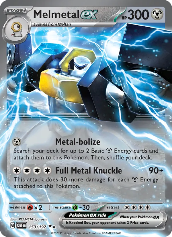 Melmetal ex Obsidian Flames 153/197