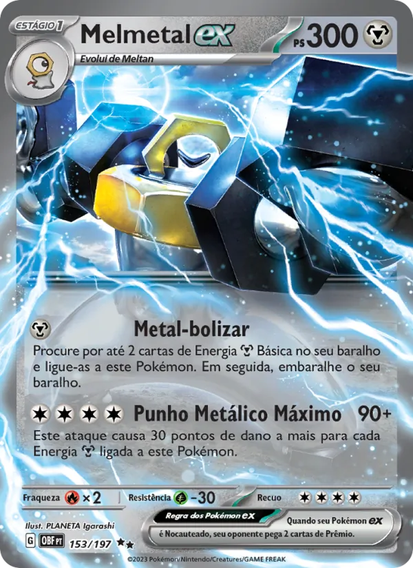 Melmetal ex Obsidiana em Chamas 153/197