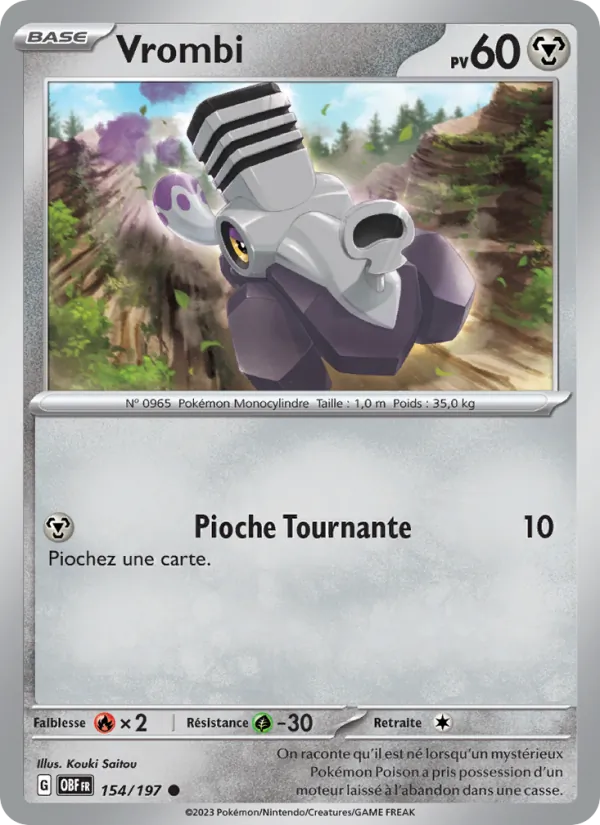 Vrombi Flammes Obsidiennes 154/197