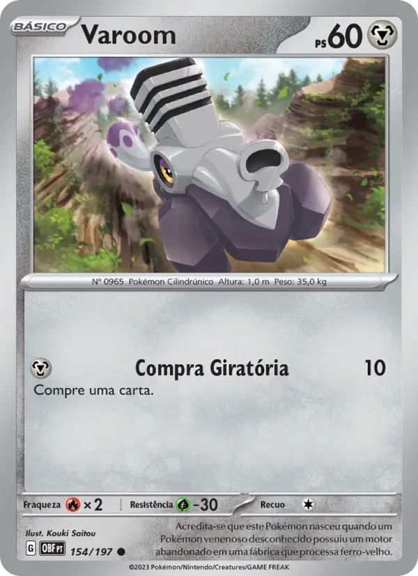 Varoom Obsidiana em Chamas 154/197