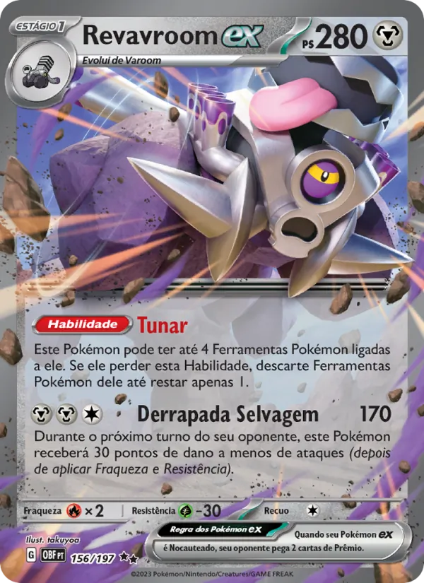Revavroom ex Obsidiana em Chamas 156/197