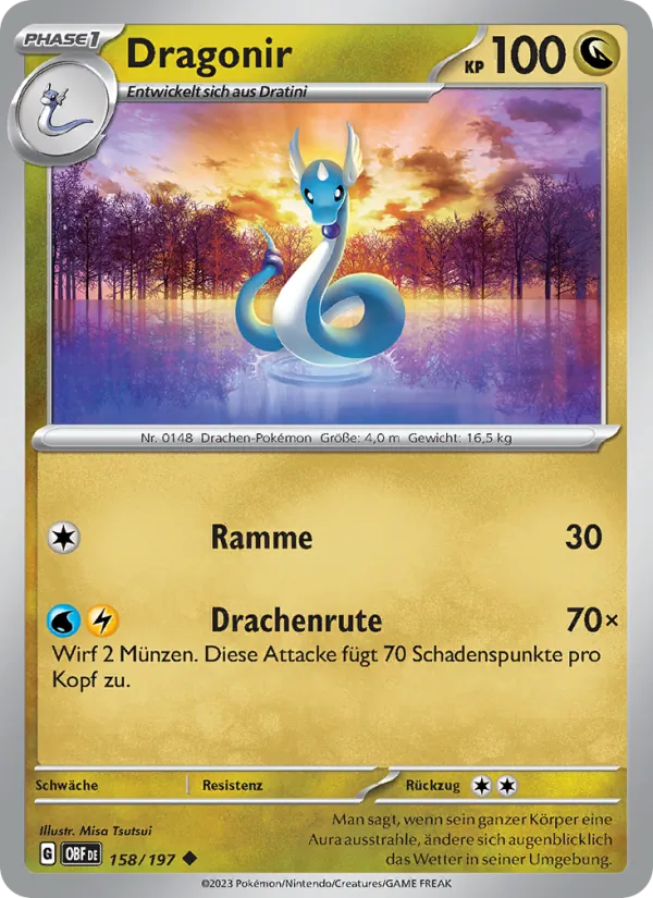 Dragonir Obsidian Flammen 158/197