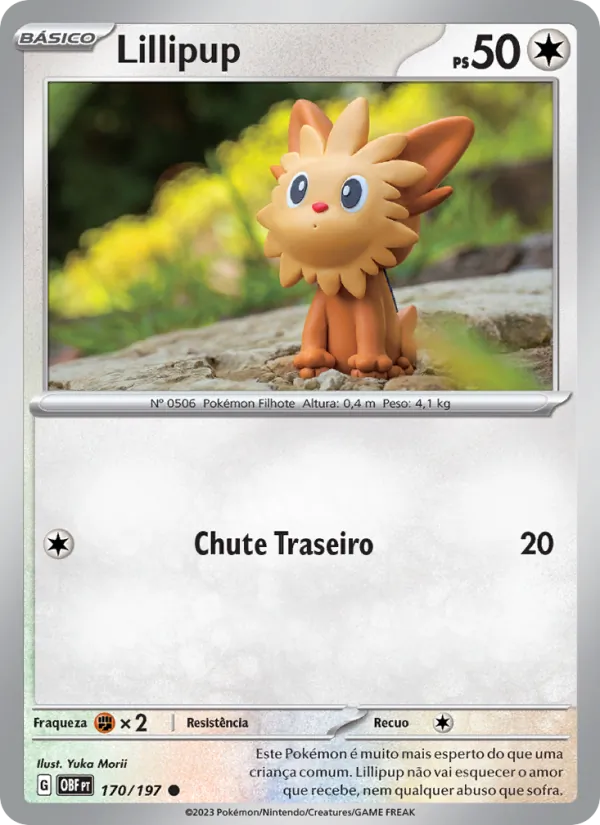 Lillipup Obsidiana em Chamas 170/197