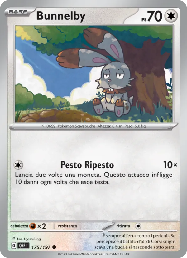 Bunnelby Ossidiana Infuocata 175/197