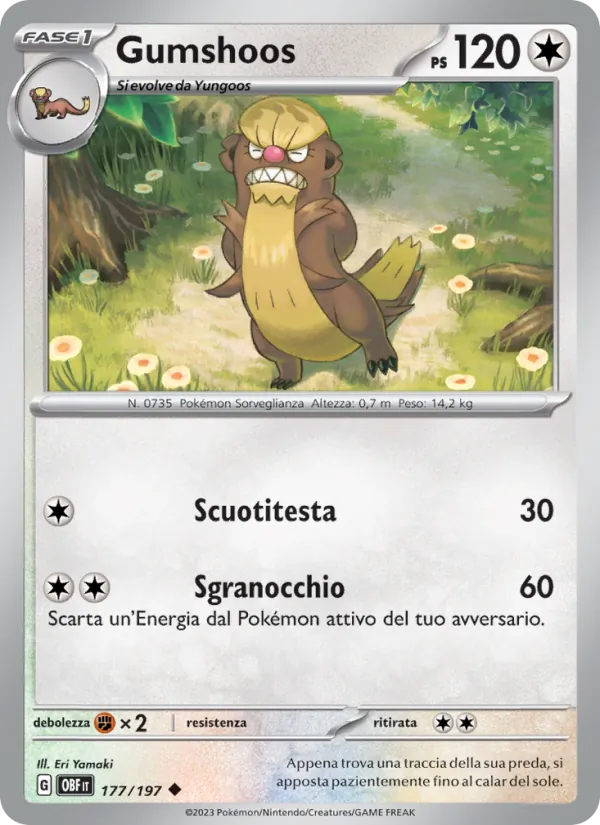 Gumshoos Ossidiana Infuocata 177/197