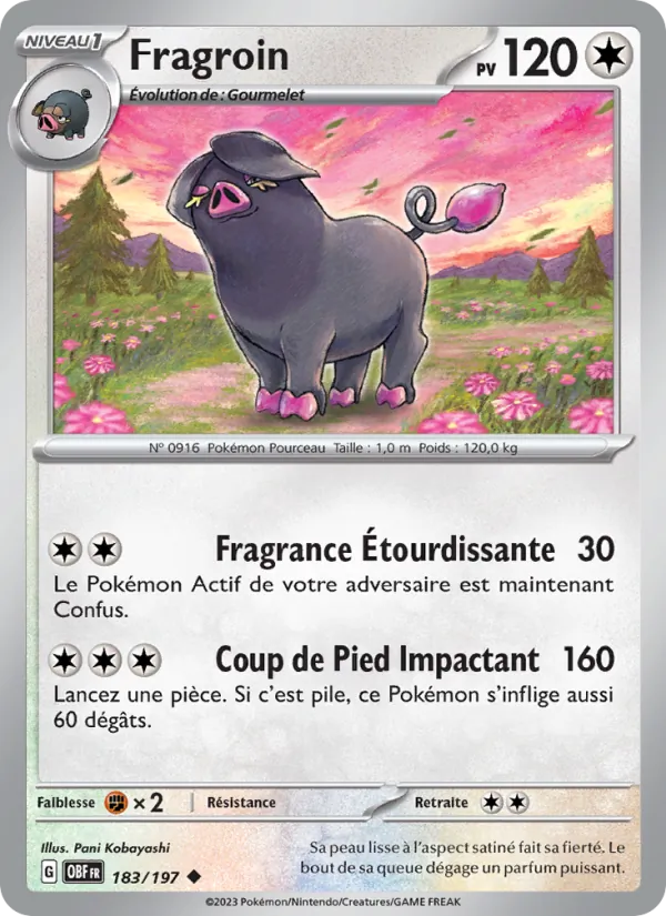 Fragroin Flammes Obsidiennes 183/197