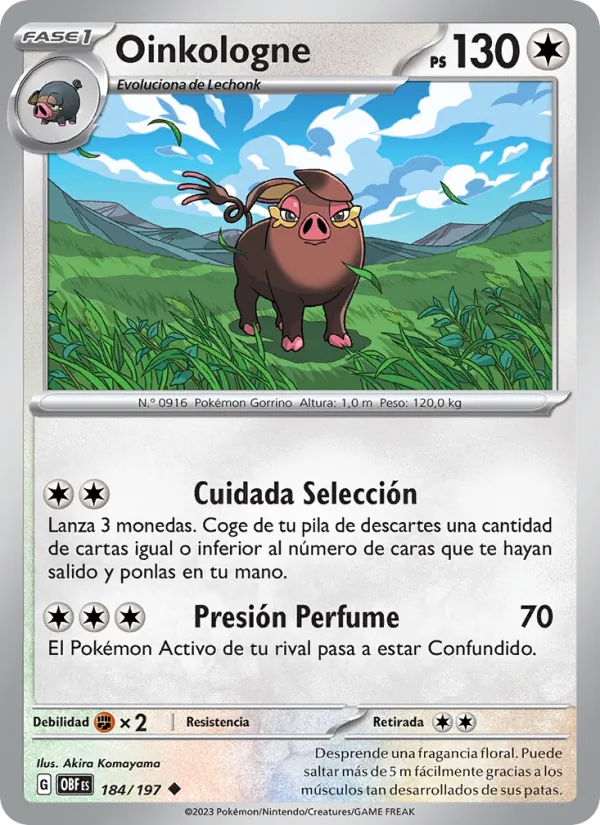 Oinkologne Llamas Obsidianas 184/197