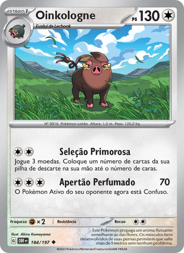 Oinkologne Obsidiana em Chamas 184/197