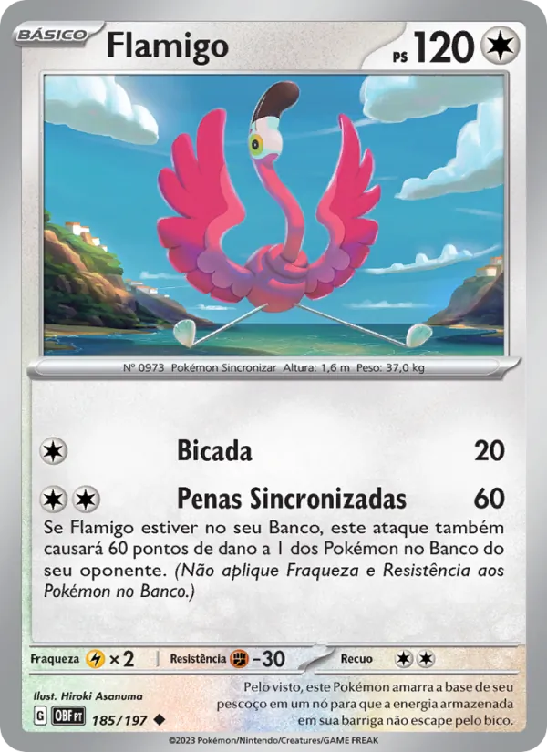 Flamigo Obsidiana em Chamas 185/197