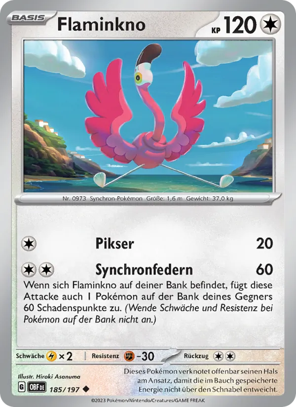 Flaminkno Obsidian Flammen 185/197
