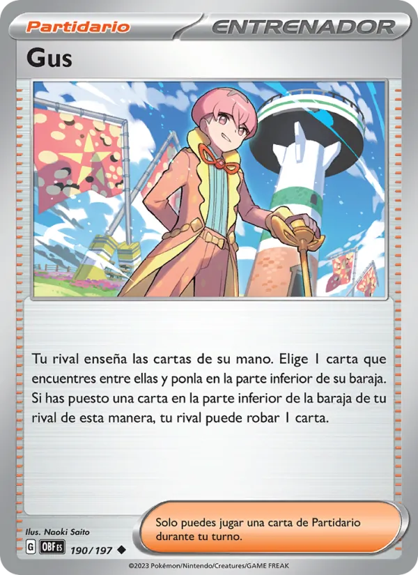 Gus Llamas Obsidianas 190/197