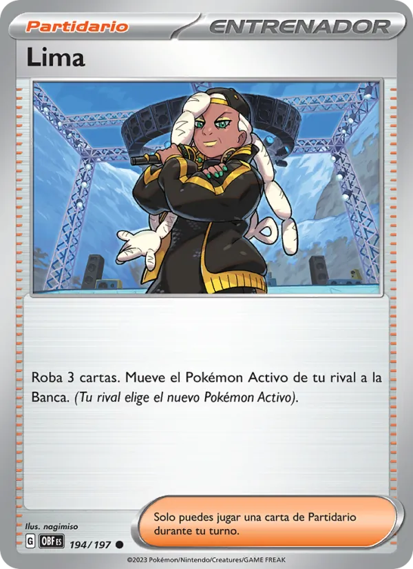 Lima Llamas Obsidianas 194/197