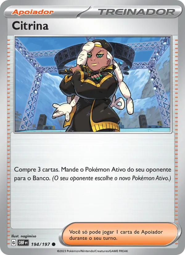 Citrina Obsidiana em Chamas 194/197