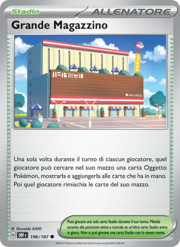 Grande Magazzino Ossidiana Infuocata 196/197