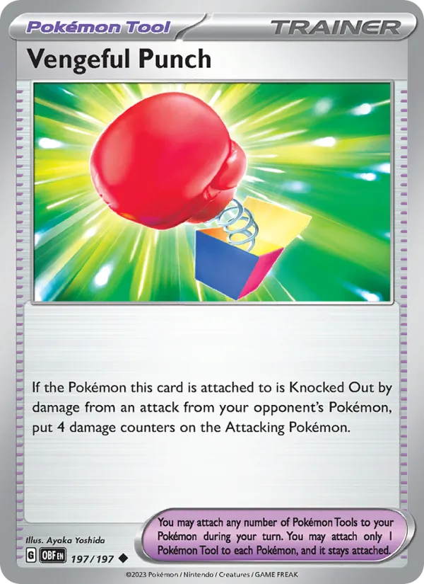 Vengeful Punch Obsidian Flames 197/197