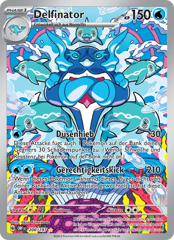 Delfinator Obsidian Flammen 200/197