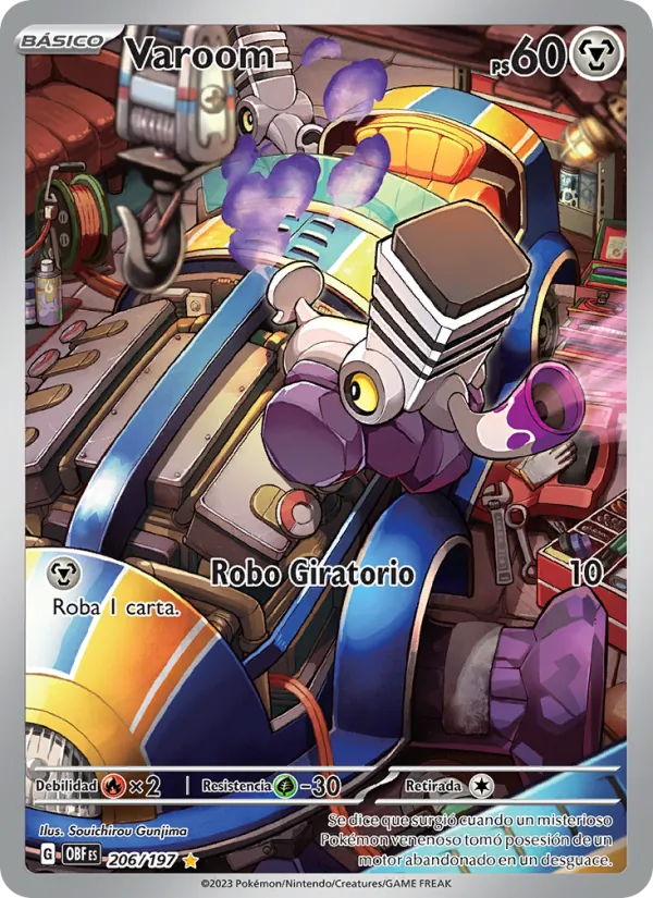 Varoom Llamas Obsidianas 206/197