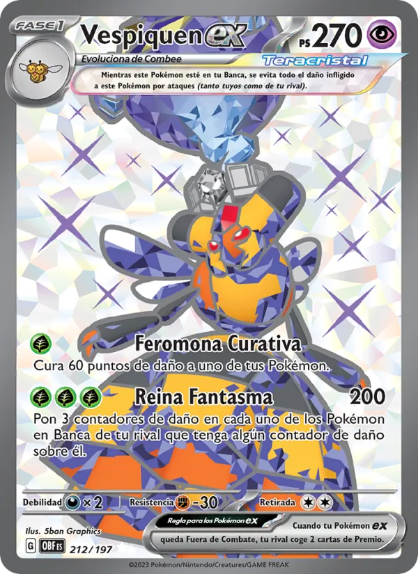Vespiquen ex Llamas Obsidianas 212/197