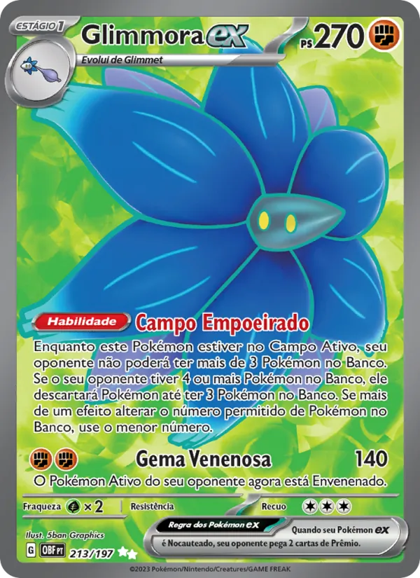 Glimmora ex Obsidiana em Chamas 213/197