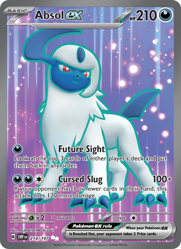 Absol ex Obsidian Flames 214/197