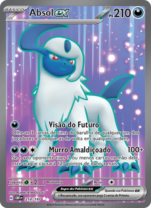 Absol ex Obsidiana em Chamas 214/197
