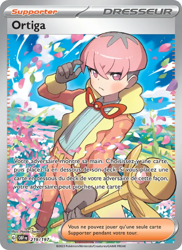Ortiga Flammes Obsidiennes 219/197