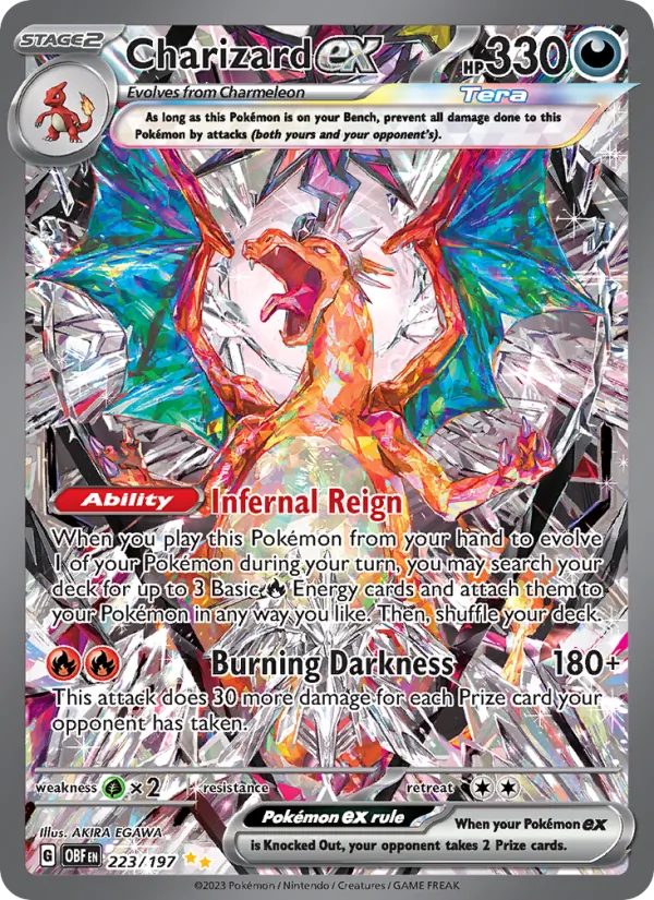 Charizard ex Obsidian Flames 223/197
