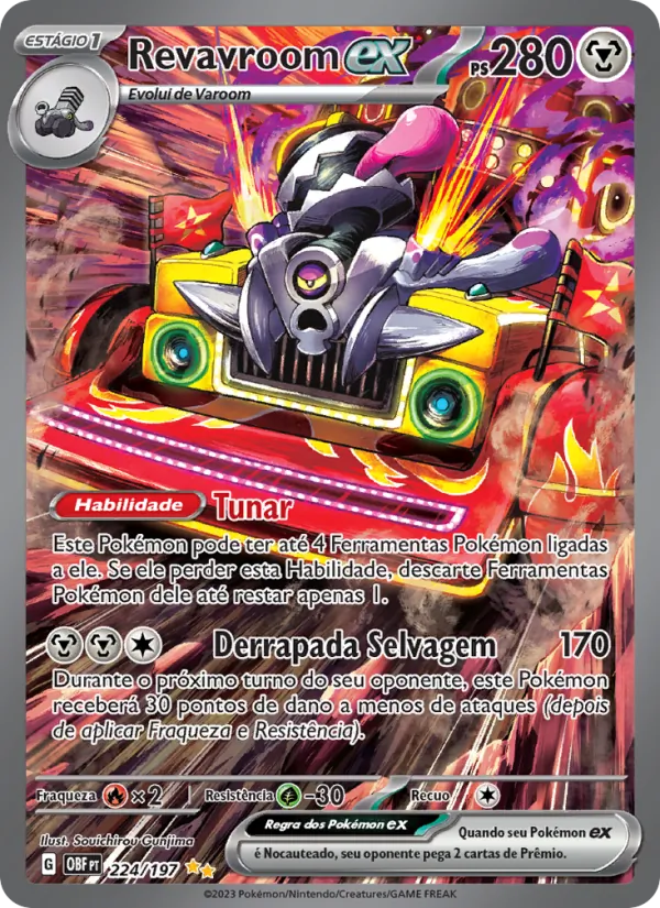 Revavroom ex Obsidiana em Chamas 224/197