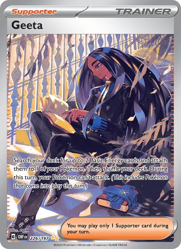 Geeta Obsidian Flames 226/197