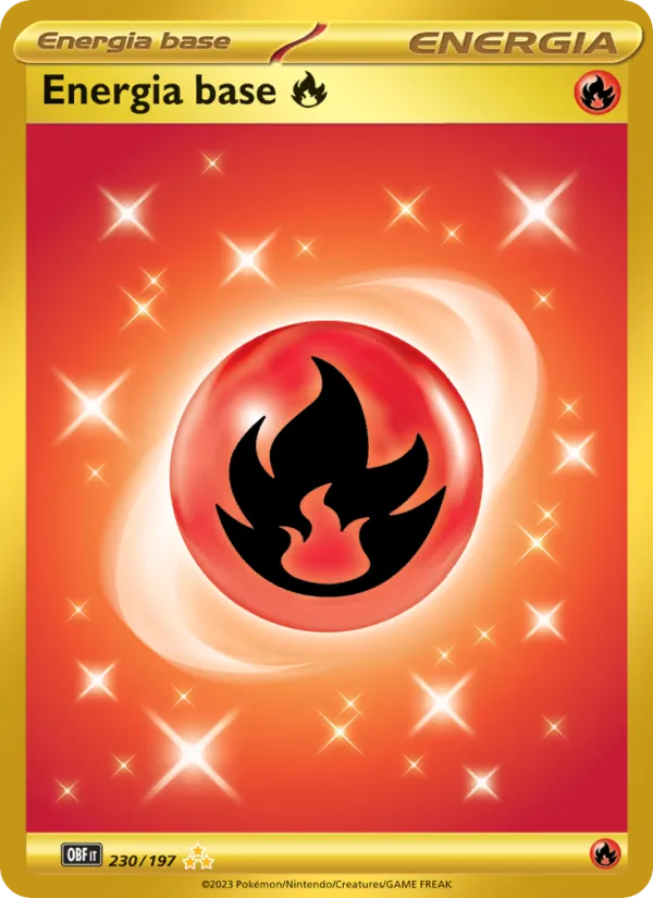 Energia base Fire Ossidiana Infuocata 230/197