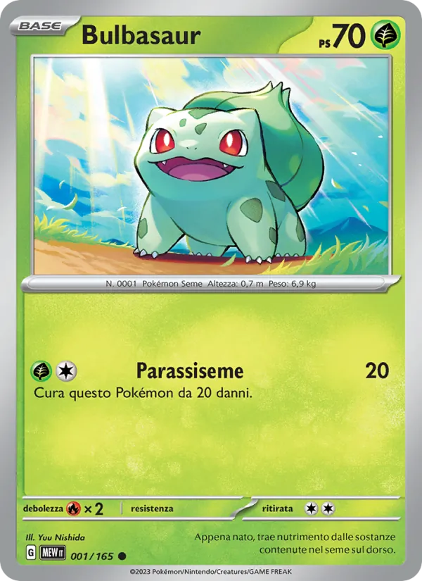 Bulbasaur 151 001/165
