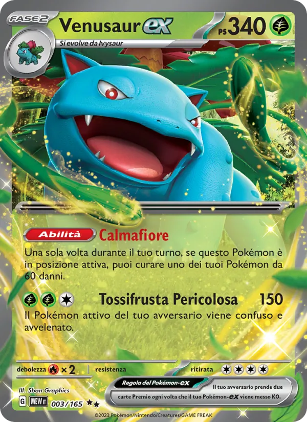 Venusaur-ex 151 003/165