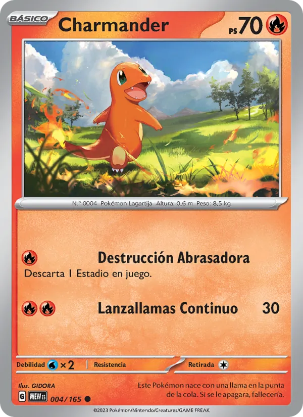 Charmander 151 004/165