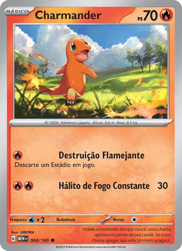 Charmander 151 004/165