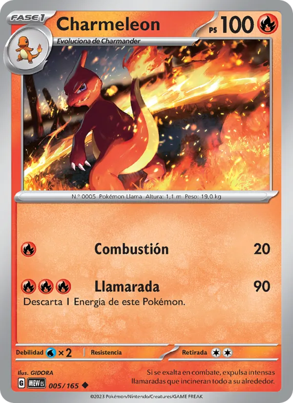 Charmeleon 151 005/165