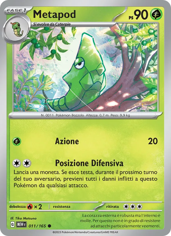 Metapod 151 011/165