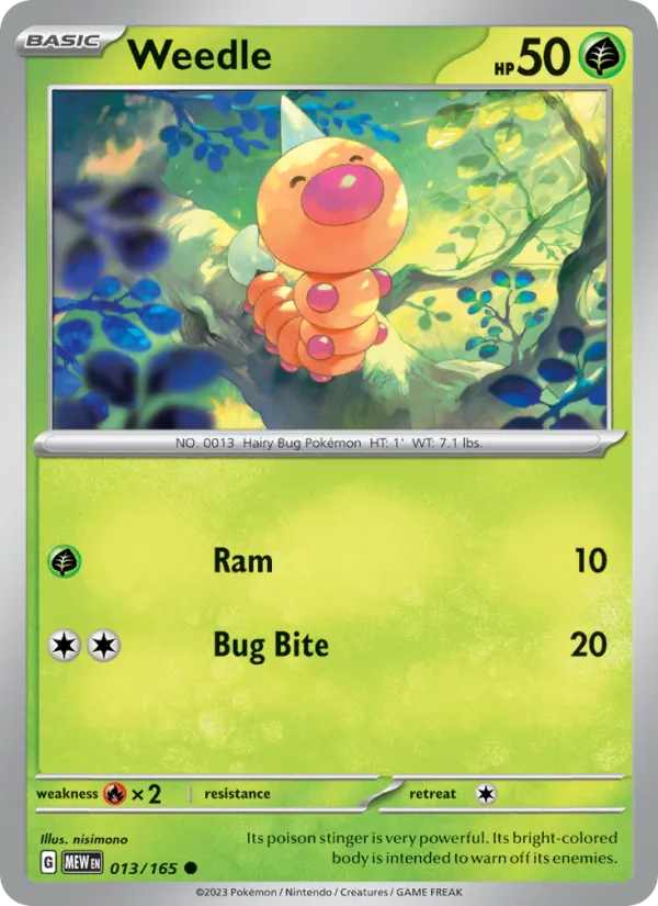 Weedle 151 013/165