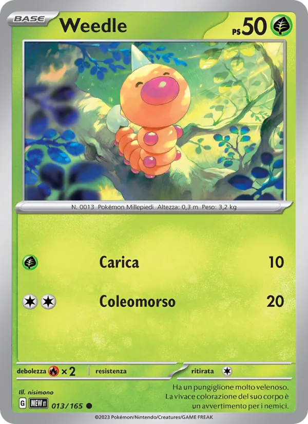 Weedle 151 013/165
