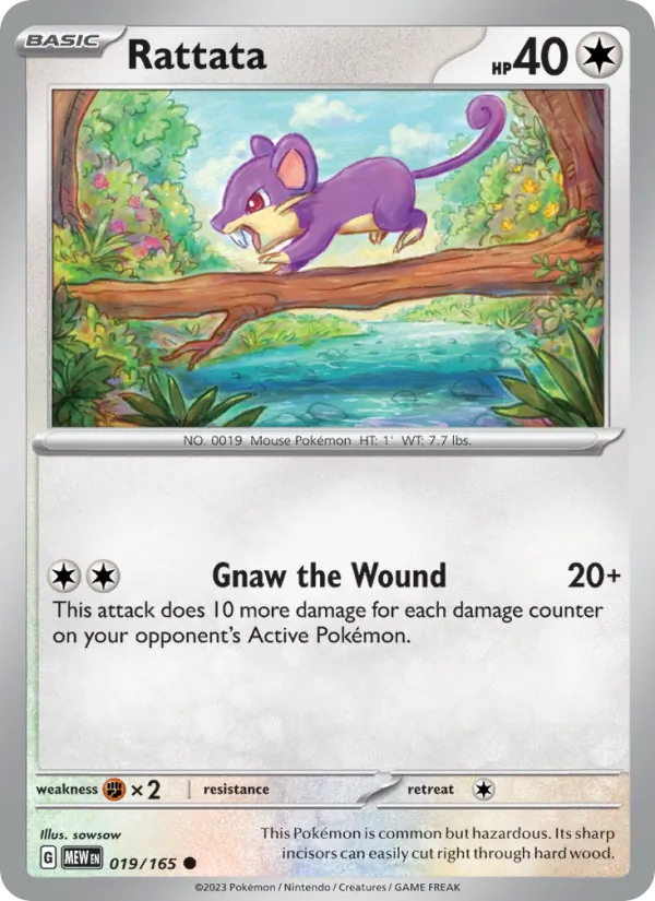 Rattata 151 019/165